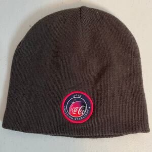 Coca-Cola Beanie Hat for Women Gray Mission Starlight 2022 Novelty